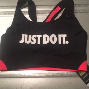 Nike Swoosh Sports Bra, New w Tags